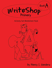 WriteShop Book A<BR>Student Activity<BR>Worksheet Pack<BR>(SPO)